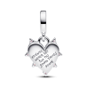 Charm Colgante Doble Amistad Opalescente