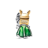 Charm Loki de Marvel Recubrimiento en Oro de 14k | Pandora Plata Esterlina