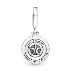 Charm Colgante Escudo Del Capitán América De The Avengers De Marvel