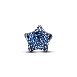 Charm Estrella Pavé Azul
