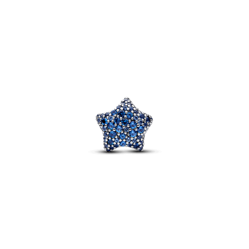 Charm Estrella Pavé Azul