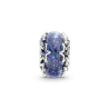 Charm De Cristal De Murano En Plata De Ley Galaxia & Estrella