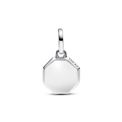 Charm Mini Medallón Grabable Pandora ME Turquesa