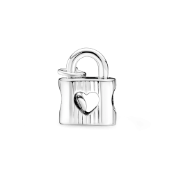 Charm Candado Y Llave Del Corazón