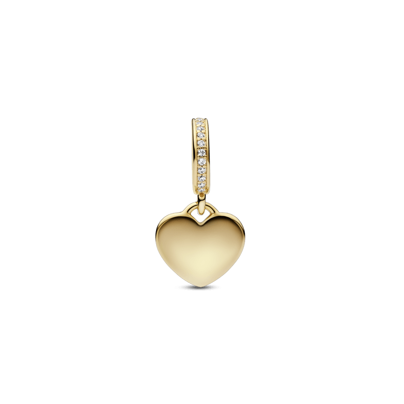 Charm colgante Corazón grabable