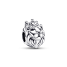 Charm León real Pandora Plata Esterlina