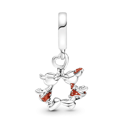Charm Colgante Beso De Mickey Mouse Y Minnie Mouse De Disney