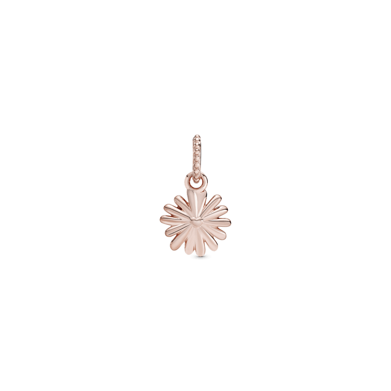 Charm colgante Margarita rosa