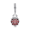 Charm colgante Mariquita roja