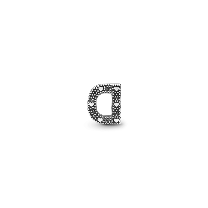 Charm del alfabeto Letra D