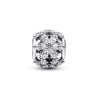 Charm redondo Racimo herbario reluciente Pandora Plata Esterlina