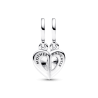 Charm colgante separable Madre e Hija Pandora Plata Esterlina