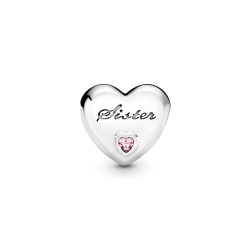 Charm Corazón de hermana