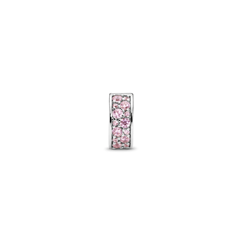 Charm Sujetador de pavé rosa