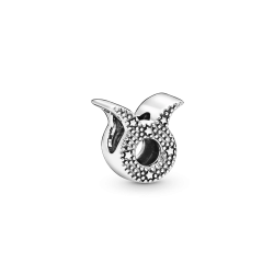 Charm del zodíaco Tauro resplandeciente