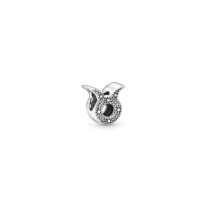 Charm del zodíaco Tauro resplandeciente