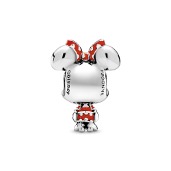 Charm Vestido de lunares y moño de Minnie Mouse de Disney