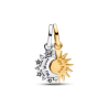 Charm Colgante Divisible Sol y Luna