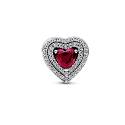Charm Corazones relucientes en niveles