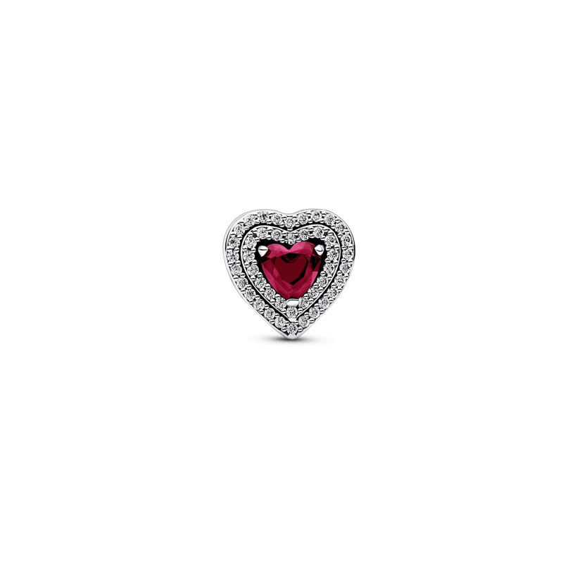 Charm Corazones relucientes en niveles