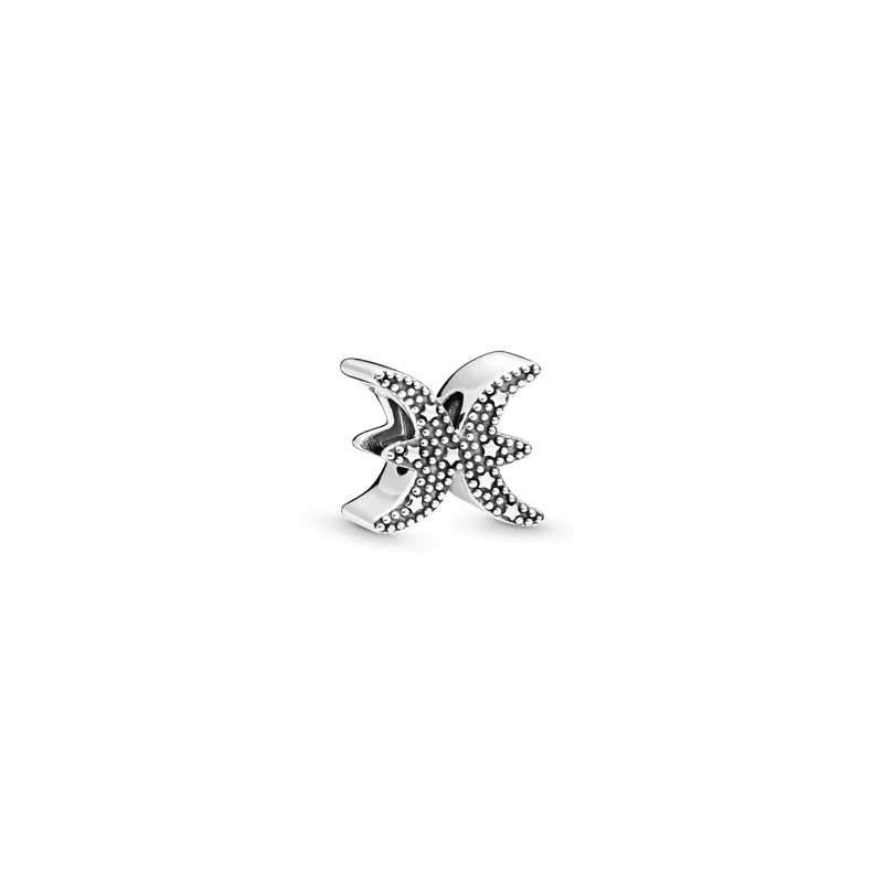 Charm del zodiaco Piscis resplandeciente
