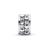 Sujetador Corazones infinitos relucientes Pandora Plata Esterlina