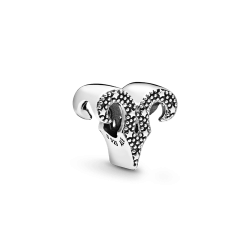 Charm del zodíaco Aries resplandeciente