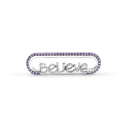 Eslabón De Estilo Con La Palabra Cree Pandora Me