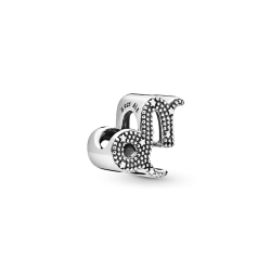Charm del zodíaco Capricornio resplandeciente