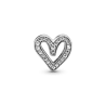 Charm resplandeciente Corazón de diseño libre