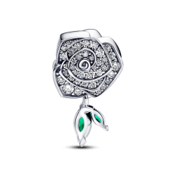 Charm Rosa Floreciendo Brillante