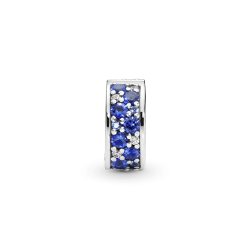 Charm Sujetador de pavé azul