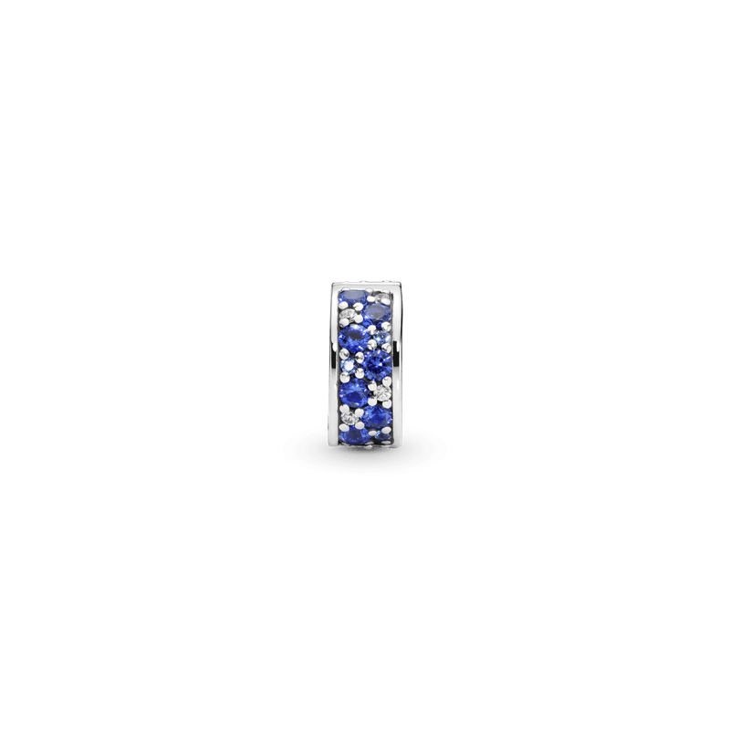 Charm Sujetador de pavé azul