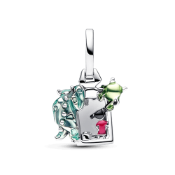 Charm Colgante Puerta de Monsters, Inc. de Disney Pixar Pandora Plata Esterlina
