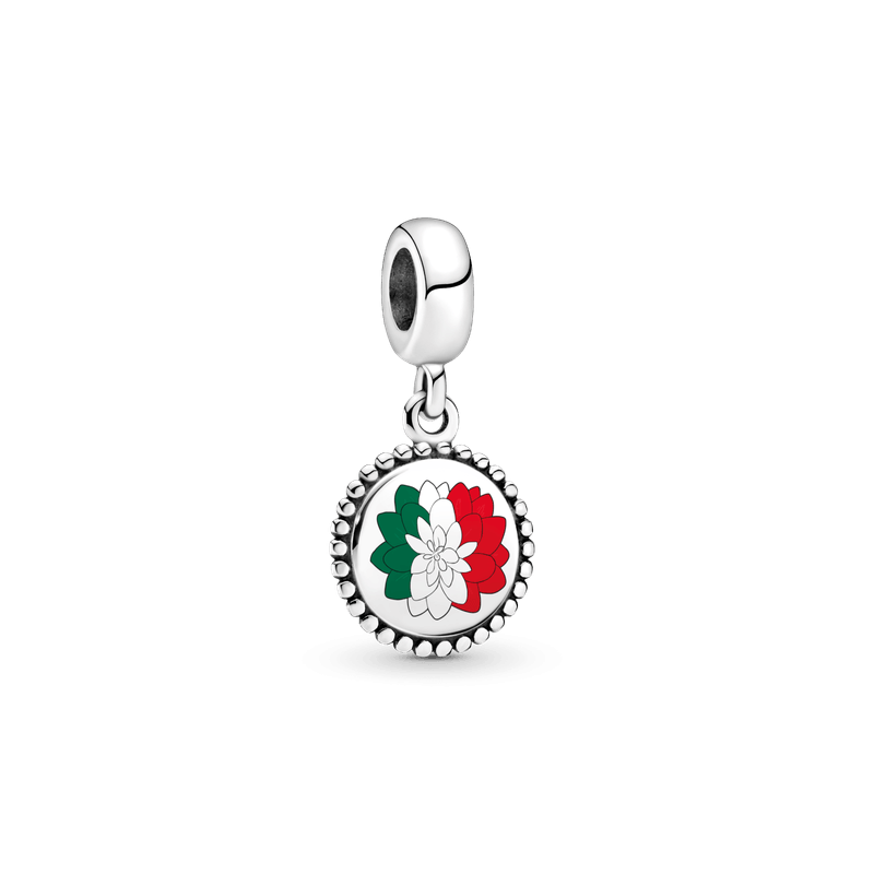 Engraving Bandera Mexico Dalia