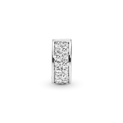 Charm Sujetador de pavé transparente