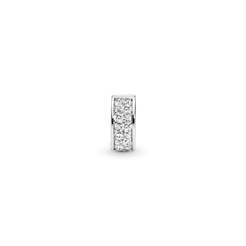 Charm Sujetador de pavé transparente