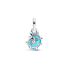Charm Colgante Caracola de Cristal de Murano Azul