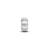 Charm de Clip Esmalte y Gemas Blanco