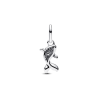Mini Charm Colgante Carpa Koi de Cristal de Murano