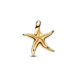 Charm Colgante Estrella de Mar Azul Brillante