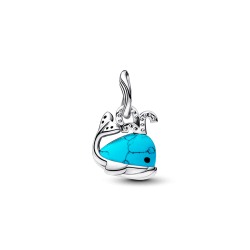 Charm Colgante Ballena Color Turquesa