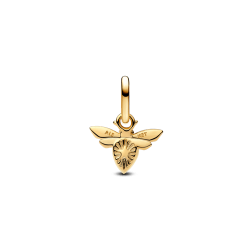 Mini Charm Colgante Abeja Blanca