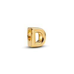 Charm Dorado Alfabeto Letra D