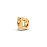 Charm Dorado Alfabeto Letra D