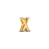 Charm Dorado Alfabeto Letra X