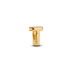Charm Dorado Alfabeto Letra T