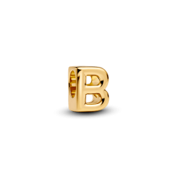 Charm Dorado Alfabeto Letra B