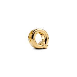 Charm Dorado Alfabeto Letra Q