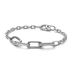 Brazalete Cadena con Tachuelas Pandora Moments Recubrimiento en Oro de 14k